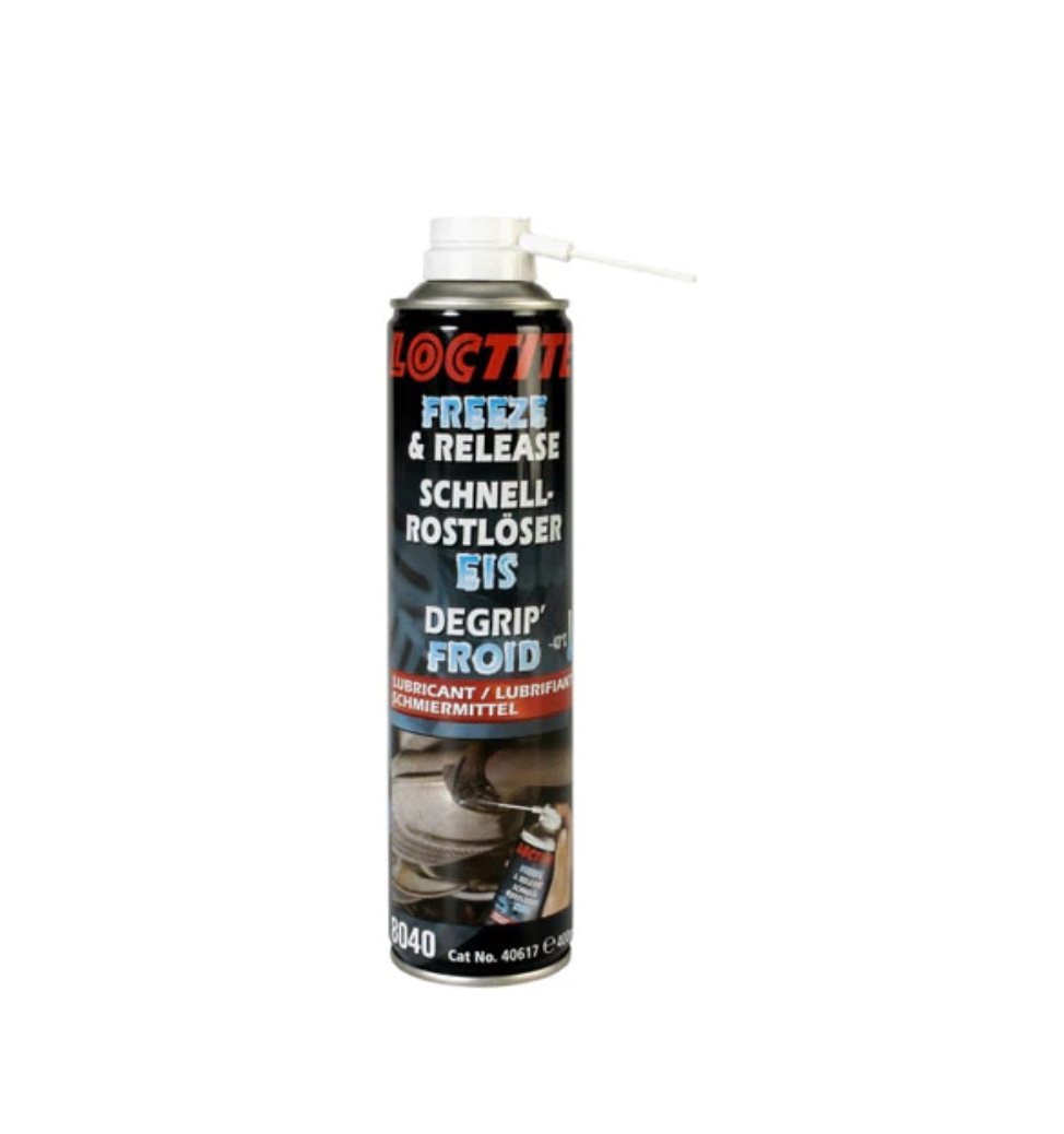 Loctite LB 8040 Spray Solta Peças Oxidadas Efeito Gelo