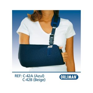SUPORTE IMOBILIZADOR TRANSPIRÁVEL ELÁSTICO BRAÇO ORLIMAN C42A