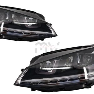 Faróis VW Golf 7 (2013 a 2017) Look R-Line