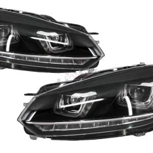 Faróis VW Golf 6 (2008 a 2012) Look Xenon H7