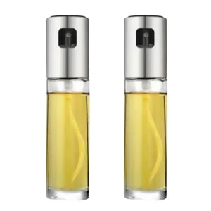 Kit 2 Pulverizador Borrifador Spray de Azeite Vinagre Óleo – Frasco Galheteiro 100ml para Cozinha