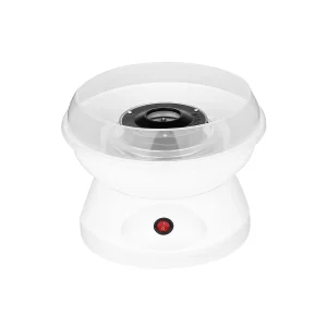 Maquina De Algodão Doce Eletrica Portatil Crianças Mini 110v Cor:Branco