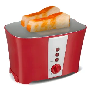 Torradeira de Pão Elétrica Premium 110v 800W com Bandeja de Migalhas Inox 7 Níveis de Tostagem