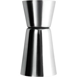 Dosador Duplo 25ml 50ml Inox para Bebidas Medidor