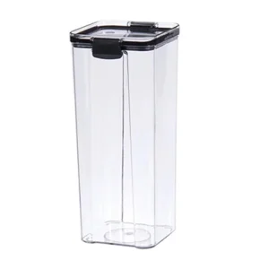 Recipiente Plastico Transparente Pote Hermetico Para Armazenamento Capacidade:700ml