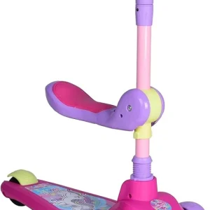 Patinete Infantil com Assento 2 em 1 – Rosa