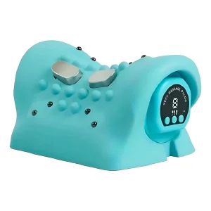 Massageador Cervical Elétrico Pescoço Tração Pulso Aquecimento Alívio Da Dor Quiropraxia Cabeça