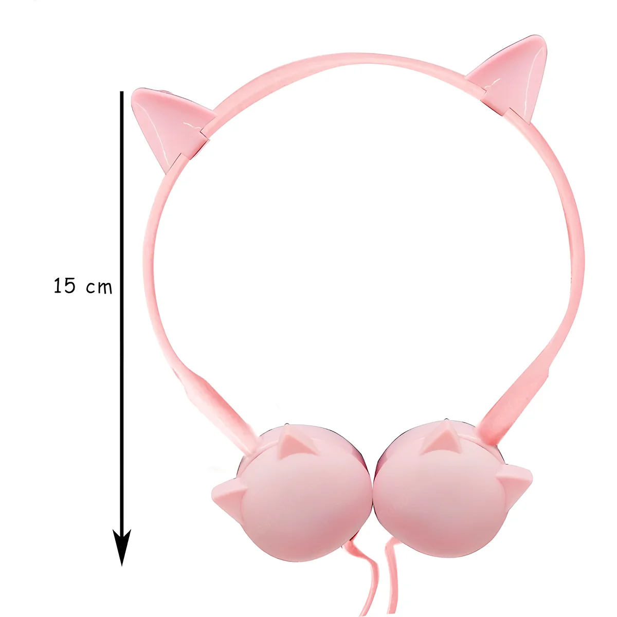 Fone De Ouvido Com Fio Acolchoado Confortável Notebook E Celular Custo Benéfico Cor Rosa - Image 5