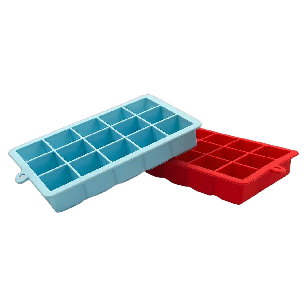 Forma de Gelo Retangular de Silicone para 15 cubos 30ml - Image 2