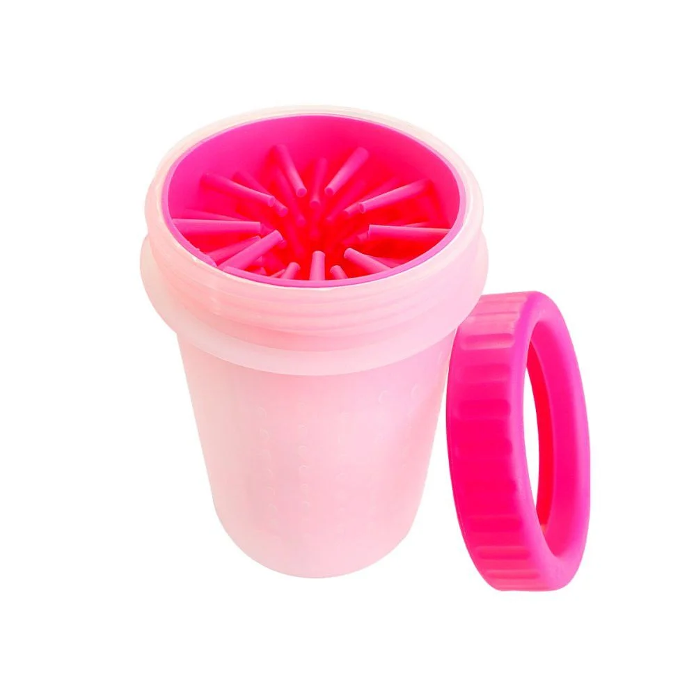 Lava-Patas para Cachorros Médios – Rosa - Image 2