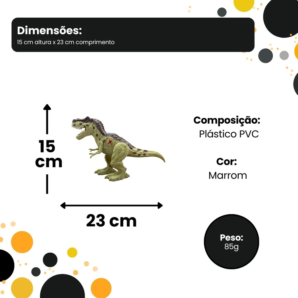 Dinossauro de Brinquedo Rugido Selvagem - Image 5