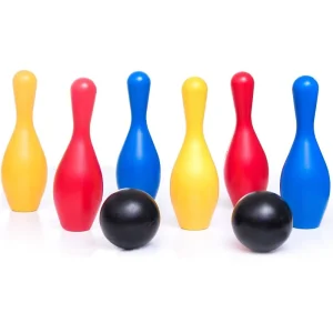 Jogo Infantil Boliche Colorido – 8 peças
