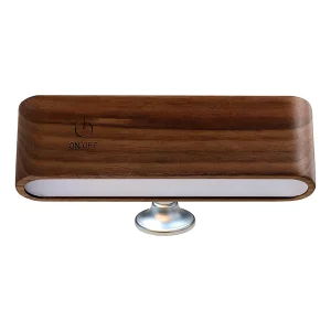 Luminária Interna Parede Mesa Recarregável Luz LED Modelo:Mogno