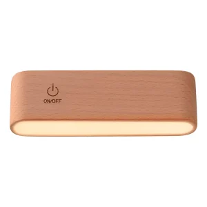 Luminária Interna Parede Mesa Recarregável Luz LED Modelo:Marfim