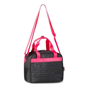 Lancheira Térmica Infantil Juvenil Escolar Lanche Cor:Preto