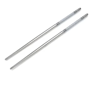 Hashi Aço Inox Reutilizável Resistente Palitinho Oriental