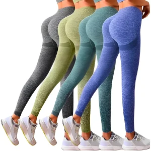Legging Esportiva Feminino Cintura Alta Levanta Bumbum