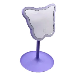 Espelho de Mesa para Maquiagem Formato Borboleta Decorativo