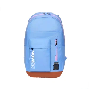 Mochila Bolsa Unissex Casual Resistente para Notebook até 17″ Escolar Trabalho Viagem Azul Claro