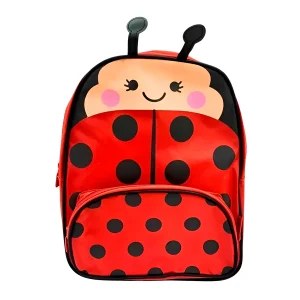 Mochila Infantil Personagens Bichinhos Escolar Estampa:Joaninha