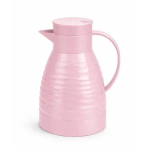 Garrafa Térmica 1 Litro Rosa com Isolamento a Vácuo para Café Chá Água