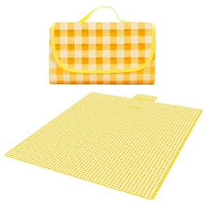 Tapete Piquenique Praia Impermeável Dobrável Resistente Grande Camping Família