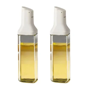 Galheteiro de Vidro 500ml com Bico Dosador para Azeite Óleo Vinagre e Shoyu