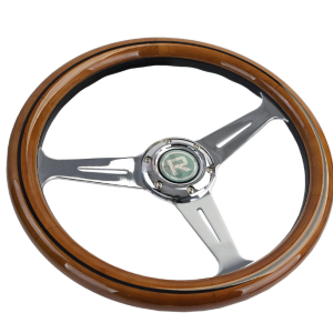 Volante de Madeira Estilo Vintage