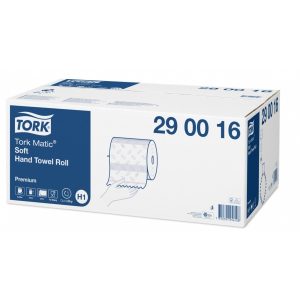 Toalhas Mão Rolo Tork Matic Plus Branco Cx.6un.