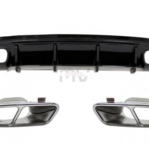 Difusor com Ponteiras Mercedes A W176 (2012 a 2018)