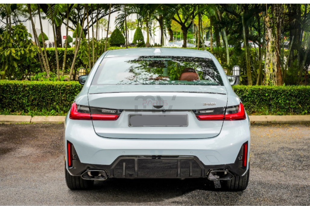 Difusor com Ponteiras Bmw Série 3 G20 G28 G21 (2022) Look M340i M - Image 4