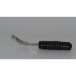 Garfo com cabo preto flexível
