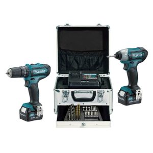 Combo Makita Berbequim HP333D + Aparafusadora TD110D + Mala