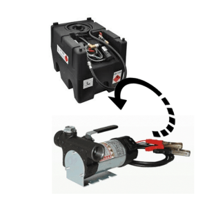 Depósito de combustível 200lt C/ACESSORIOS + BOMBA 12V