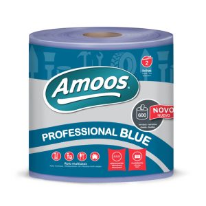 Rolo Papel Blue Multiusos 2F Amoos Professional Sc.3un.
