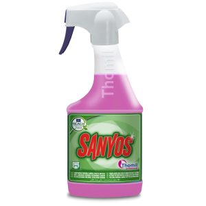 SANYOS-Produto Limpeza Geral Casas de Banhos Anti Calcário 750ml.