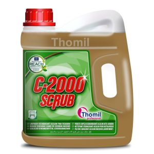 C-2000 SCRUB-Produto Limpeza Desengordurante Alcalino P/Auto Lavadora 4Lts.