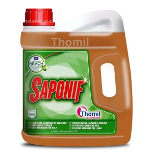 SAPONIF-Produto Limpeza C/Sabão Natural P/Madeiras 4Lts.