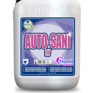 AUTO SANI LV-Detergente Líquido Higienizante C/Composto Cloro Activo P/Lavagem Mêcanica 12Kg