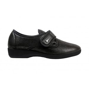 SAPATO SENHORA C/VELCRO – PRETO TAM 37