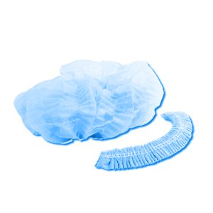 Toucas Descartáveis Clip Azul 100un.
