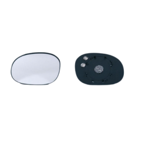 Vidro Espelho Com Suporte Esquerdo Térmico Conv Citroen C3 2002