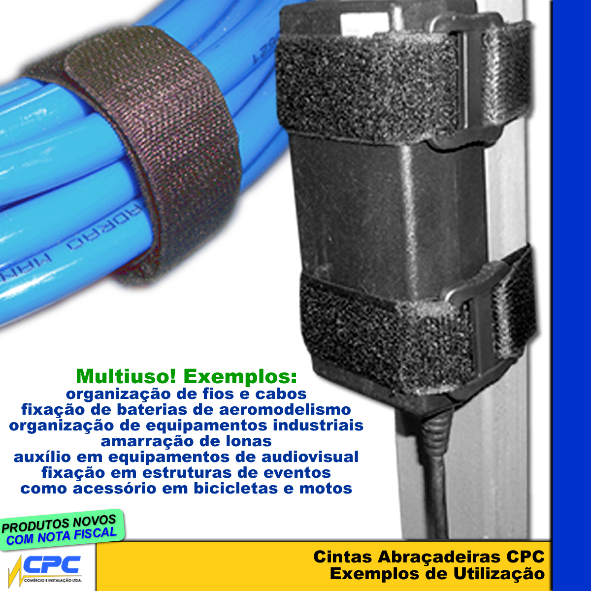 Cinta Abraçadeira CPC 25mm x 375mm Kit 10 Unidades - Image 4