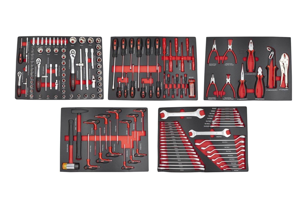 Carro de Ferramentas – 7 Gavetas – KROFTOOLS – 160pcs - Image 3