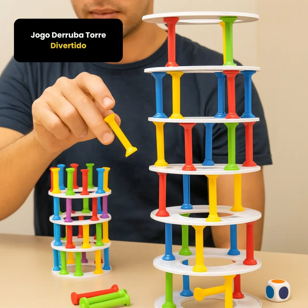Jogo Derruba Torre Divertido - Image 4